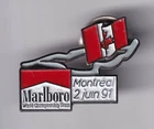 RARE PINS PIN'S .. TOBACCO MARLBORO F1 CAR RACING TEAM MONTREAL VINTAGE 1991~US