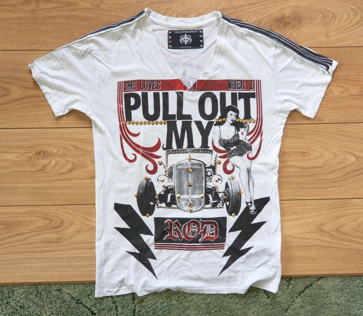 The Saints Sinphony Las Vegas She Love Pull Out My Rod T Shirt 