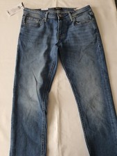 Image of Men's W34 Jack & Jones Liam Skinny Jeans L30 Blue
