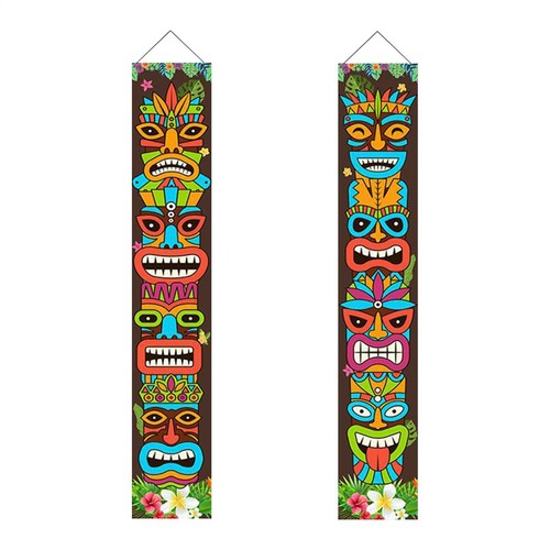 1 set Party Decorations Hawaiian Luau Party Decorations Aloha Tropical