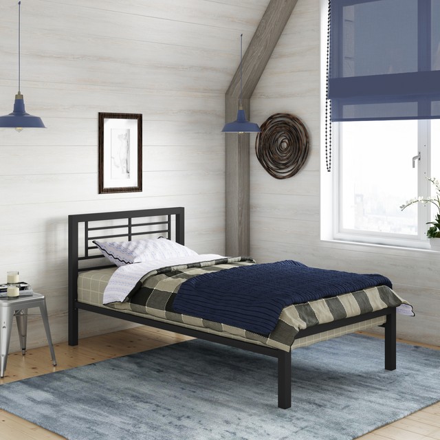 kids bed black