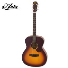 New Aria 101 Orchestra Model Spruce Top Acoustic Guitar - Matte Tobaccoburst