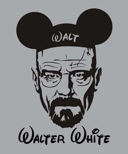 Walter White Disney shirt Breaking Bad 