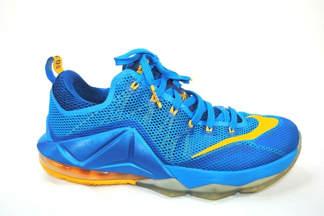 lebron 10 low orange and blue