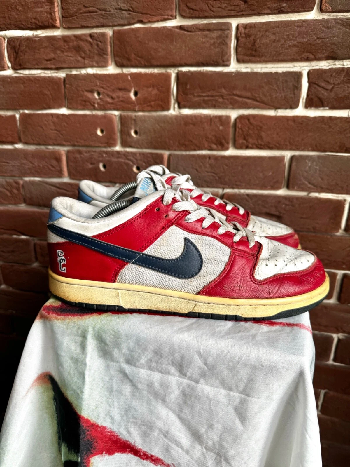 Baskets Nike Dunk Low 2004 vintage Cour suprême hype rare 9us rare