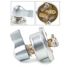 12V 50A 3 Position Forward Reverse Levered Rotary Switch 75712-04 On-Off-On DPDT