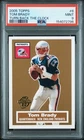 2005 TOPPS TURN BACK THE CLOCK #6 TOM BRADY PSA 9