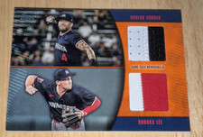 Carlos Correa Brooks Lee 2025 Topps Major League Material DUAL PATCH #'ed /25