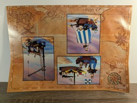 Lego 6274 Caribbean Clipper Legoland Pirate System Instruction Manual Only