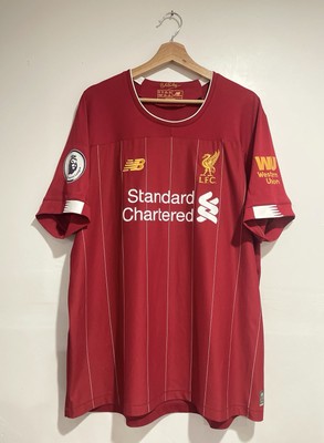 2019 20 Liverpool FC Home Soccer Jersey UEFA Cup Jordan Henderson