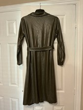 Faux Leather Green Dresses for Women for sale UK