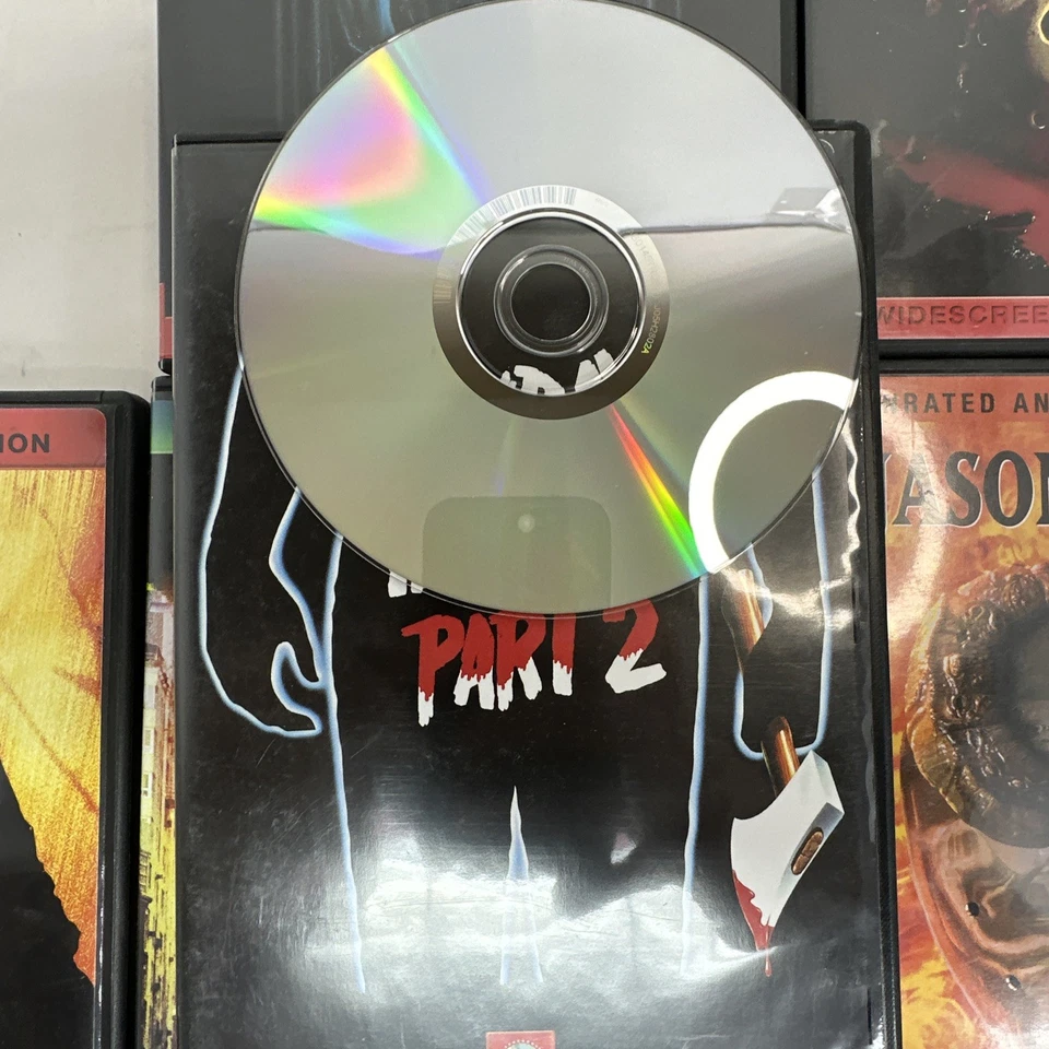 EVERY JASON MOVIE - Friday the 13th 13 Movie Collection DVD Set X Freddie VGC - Image 4 of 4