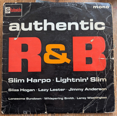 AUTHENTIC R&B LP vinyl record SOUL Stateside 1963 Lightnin' Slim Harpo rock
