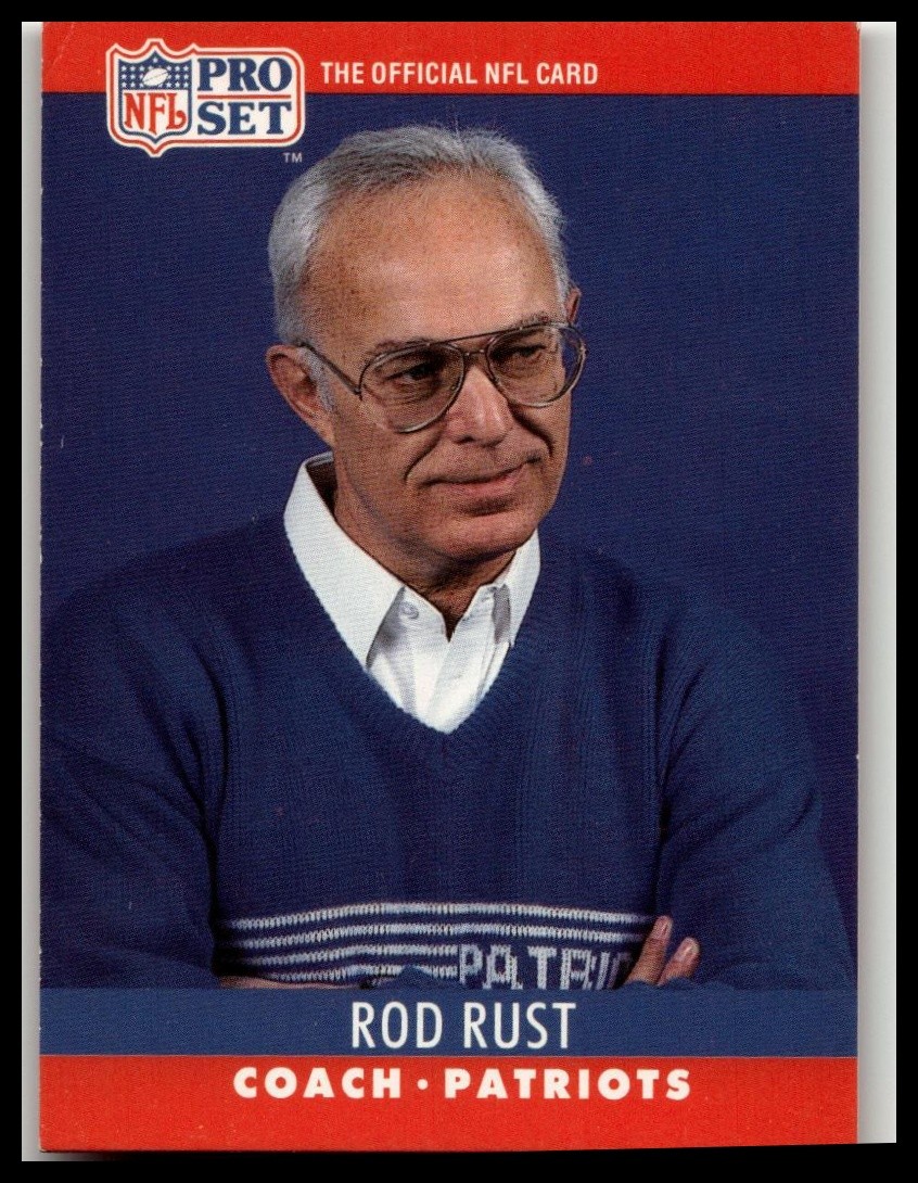 1990 Pro Set FACT Cincinnati #209 Rod Rust