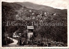 1950 GIGNESE Panorama con ville sfondo Mottarone Verbania Cartolina