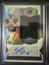 2024 - Freshman Fabric Mirror Signatures Spencer Rattler 185/399 Auto