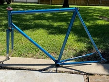 Mid-70s Motobecane Grand Jubile frame/fork, 57 x 55.5cm, Reynolds 531, France