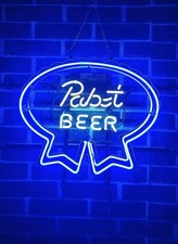 20"x16" Pabst Blue Ribbon Beer Neon Sign Light Display Show Room Decor Bar Pub