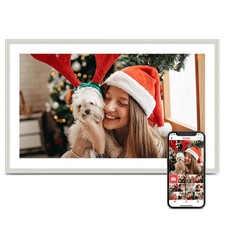 Digital Picture Frame, 15.6 Inch Frameo Digital Frame WiFi, 1920 1080 IPS FHD...