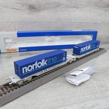 ROCO 47110 - H0 - NS - Containertragwagen norfolkline - OVP - #Y17927