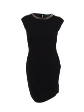 Ralph Lauren Women's Embellished Sweater Dress (S, Black)