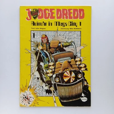 Judge Dredd #1 (1982) Aufruhr in Mega City, Rijperman Comics, Mike McMahon, Z 1 - Bild 1 von 4
