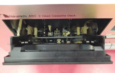 Nakamichi 480 2 Head Stereo Cassette Deck AC100V 50/60Hz Silver