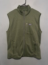 Patagonia Better Sweater Vest Men L Green Ful...