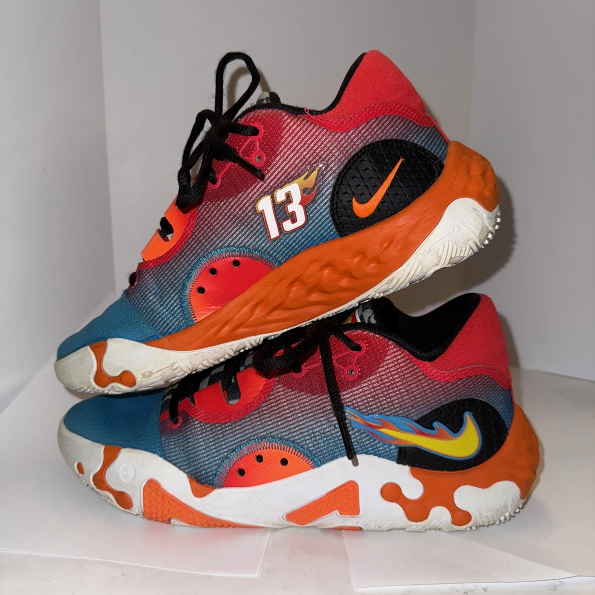 Nike PG 6 x Hot Wheels Blue/Orange/Red 2022 for Sale