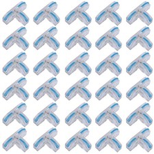 T-Shaped Lever Nut Wire Connectors 3 Way 450V 32A - 30pcs for AWG 28-12 Wiring
