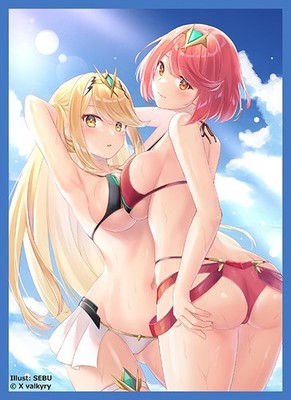 Xenoblade Chronicles 2 Mythra & Pyra Card Sleeve Protector Doujin Scarlet Agents