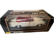 MAISTO SPECIAL EDITION 1:18 SCALE 1996 MERCEDES BENZ 280SE WHITE - NIB