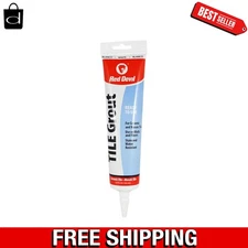 5.5 oz Pre-Mixed Tile Grout Squeeze Tube - Perfect for DIY Projects in White