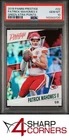 2018 PANINI PRESTIGE GREEN XTRA POINTS #22 PATRICK MAHOMES II PSA 10