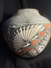 D Antonio Acoma Pueblo Pottery Vintage Native American Indian Craftsmanship