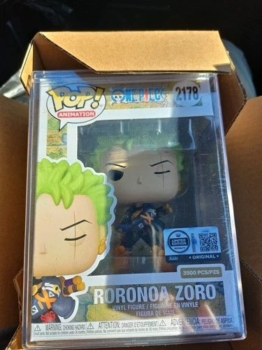 One Piece Hot Topic Roronoa Zoro LE 3500 Funko Pop 2178 Egghead Arc