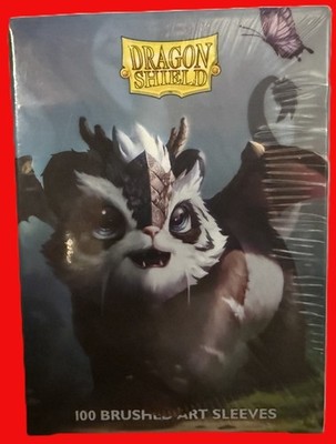 1 x PANDRAGON 100 BRUSHED ART SLEEVES STANDARD SIZE  NEVER OPEN