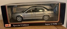 Maisto 1/18 Scale Diecast 31621 - 2001 Jaguar X-Type - Silver  Ltd Edition