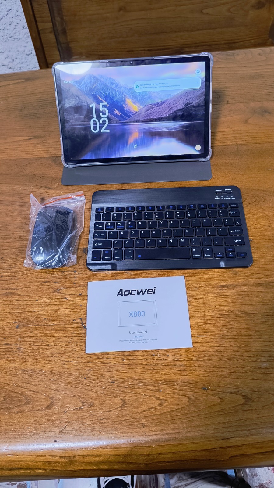 Tablet AOCWEI X800 11" Android 13: 16GB+256GB Octa-Core | Gaming & Work