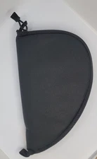 Large Soft Sided Pistol Case Padded Black With Zipper For Full Size Pistols