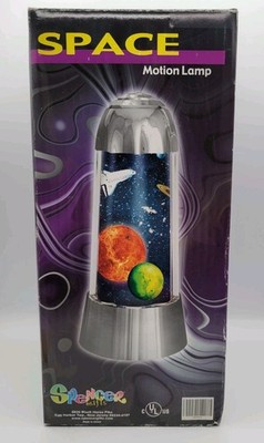 Vintage RABBIT TANAKA MOTION LAMP Cosmos SPACE ROCKET Stars Night