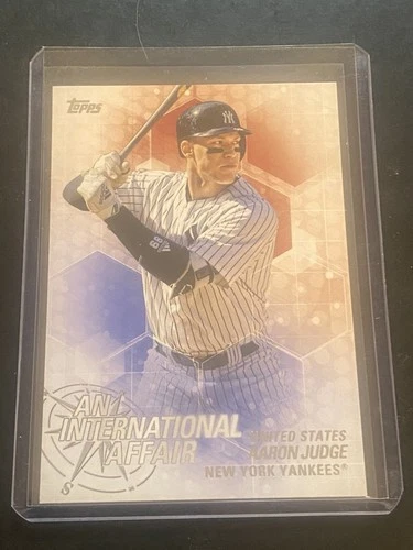 Aaron Judge 2018 Topps An International Affair card #IA-39! New York Yankees!