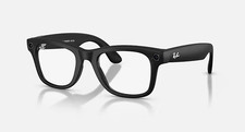 Ray-Ban Meta Wayfarer Gen 2 AI Matte black Frame Clear lenses Standard Size