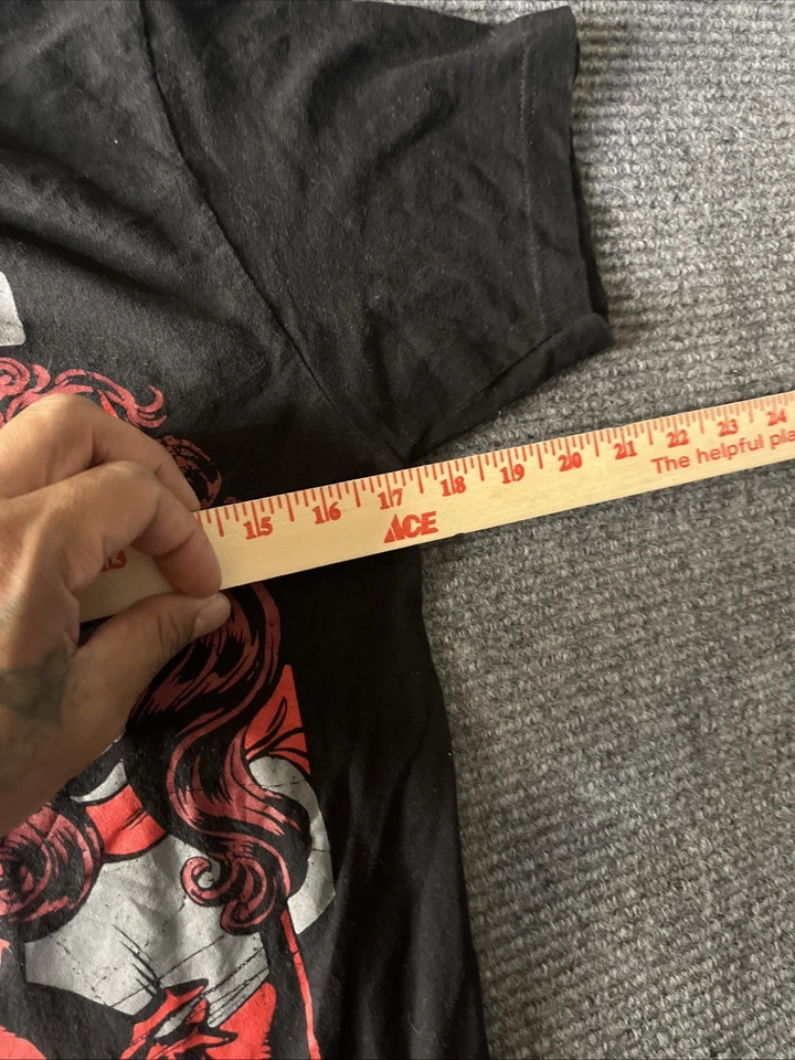 The Scarlett Witch Hombre Camisa Pequeña Negra Cuello Redondo Jersey Estampado Gráfico Foto 3 de 4