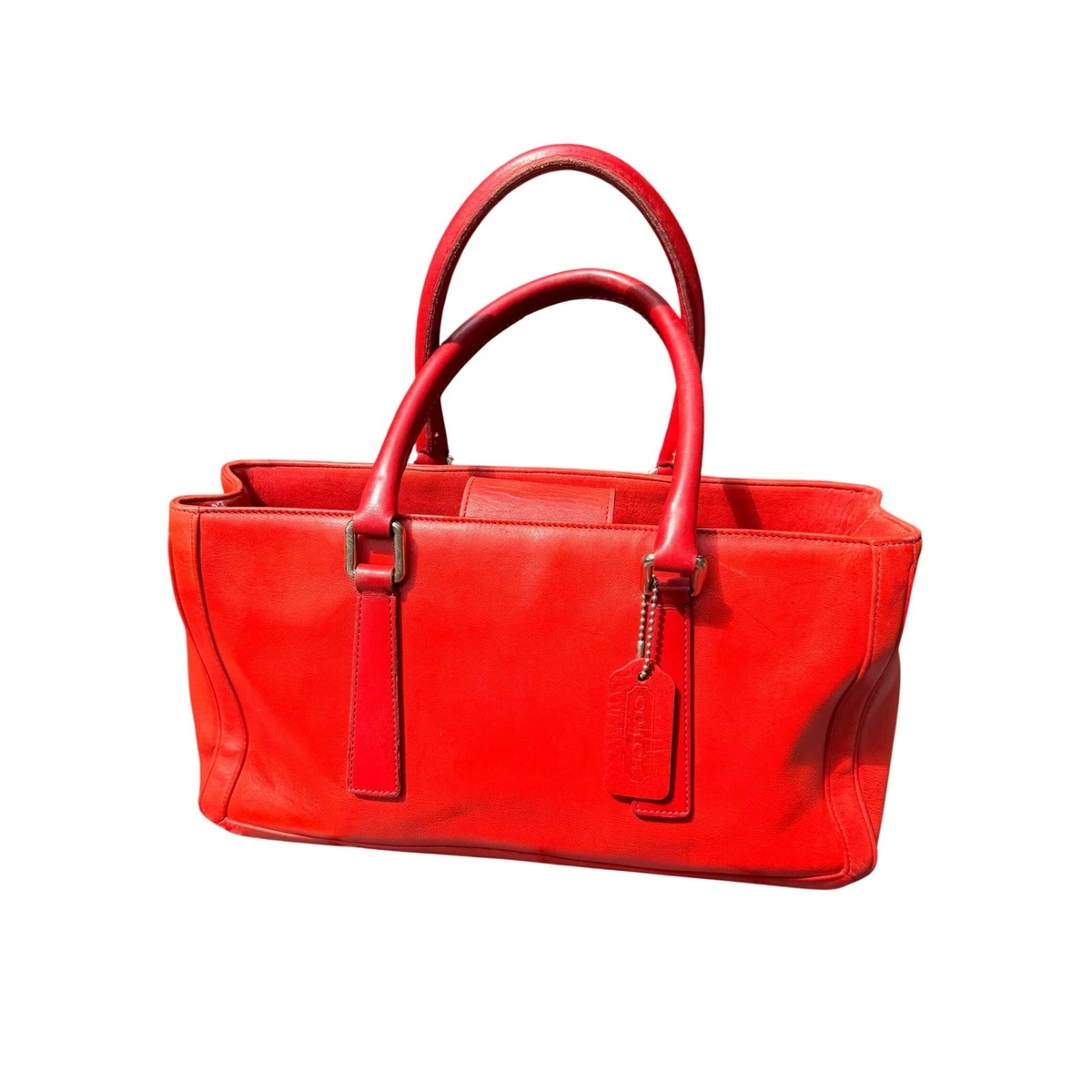Preços baixos em Bolsas Vintage Coach vermelho, Bolsas e Estojos