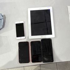 Apple iPhone iPad Mixed Lot w/ Motorola Smartphone - For Parts/Repair