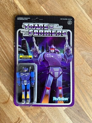 Transformers Rumble 10 cm  ReAction Super7  Figur