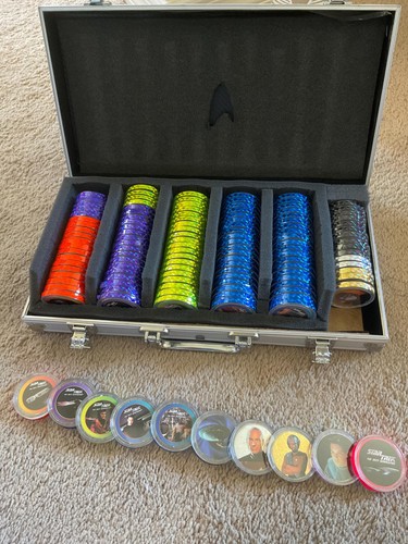 Star Trek Next Generation Custom Made Poker Chips