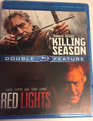 Killing Season / Red Lights (Blu-ray,2015) Robert De Niro,John Travolta,NEW!