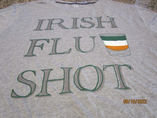 Irish Flu Shot T-Shirt - Green - 2XL - Old NAvy - Picture 2 of 2